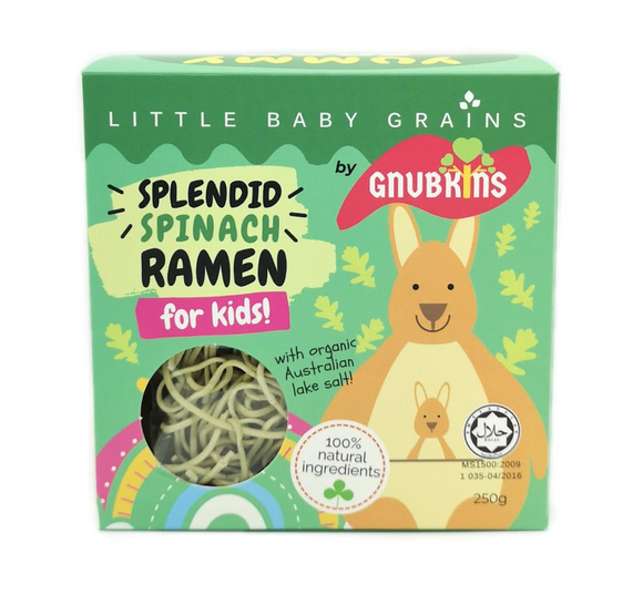 Little Baby Grains Splendid Spinach Ramen for Kids  ( 12 MONTS UP)