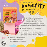 Little Baby Grains Perky Pumpkin Ramen for Kids( 12 MONTS UP)