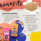 Little Baby Grains Vegetable, Rice & Quinoa Pasta (Gluten-Free)(7 MONTHS UP)
