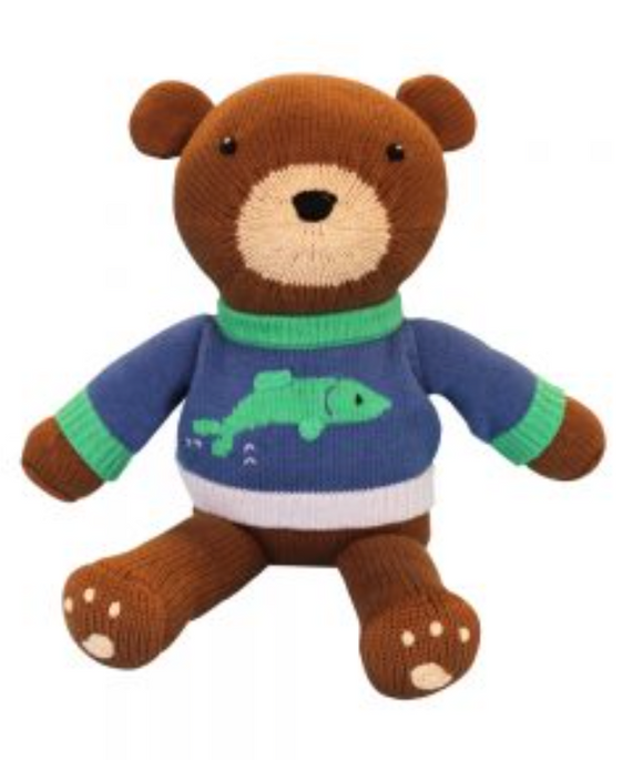 Zubels  Buddy the Brown Bear w/ Removable Sweater 14
