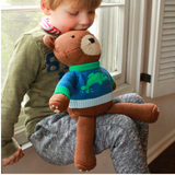 Zubels  Buddy the Brown Bear w/ Removable Sweater 14"
