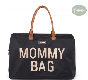 CHILDHOME MOMMY BAG NURSERY BAG - BLACK GOLD