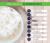 Slimmers Rice 2KG - Zero Sugar