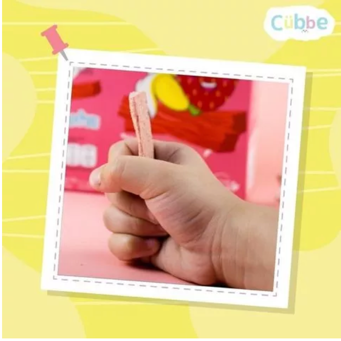 Cubbe Freeze Dried Strawberry & Banana Melty Sticks (6 MONTHS UP ...
