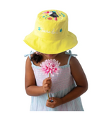 FlapjackKids - UPF50 Reversible 3D Cotton Bucket Hat