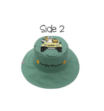 FlapjackKids - UPF50 Reversible 3D Cotton Bucket Hat