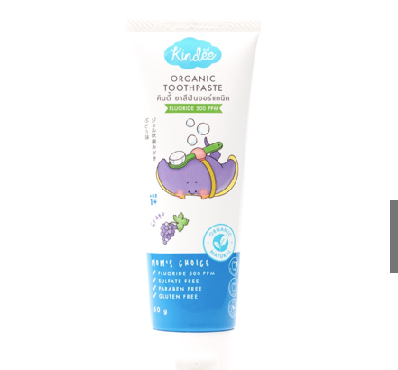 Toothpaste Kindee Kindee Organic Toothpaste 500ppm (50g) – Urban Essentials Philippines