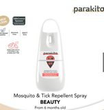 ParaKito Insect Repellents  – Mosquito & Tick Protection Spray Beauty 75ml (6months up)
