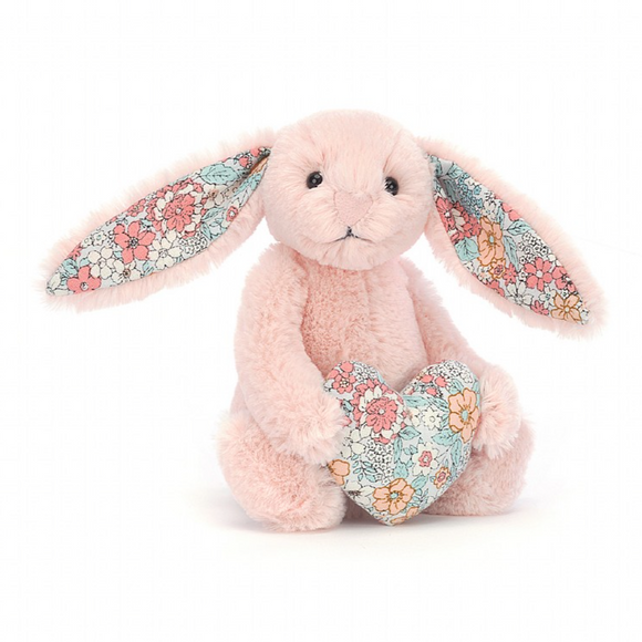 Jellycat - Blossom Heart Blush Bunny (6 inches)