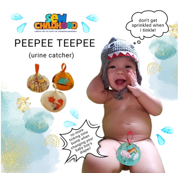 Sew Childhood - Peepee Teepee (Urine Catcher)