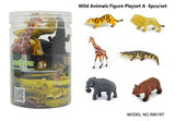 Recur Toy Animals Tub Set (6PCS)