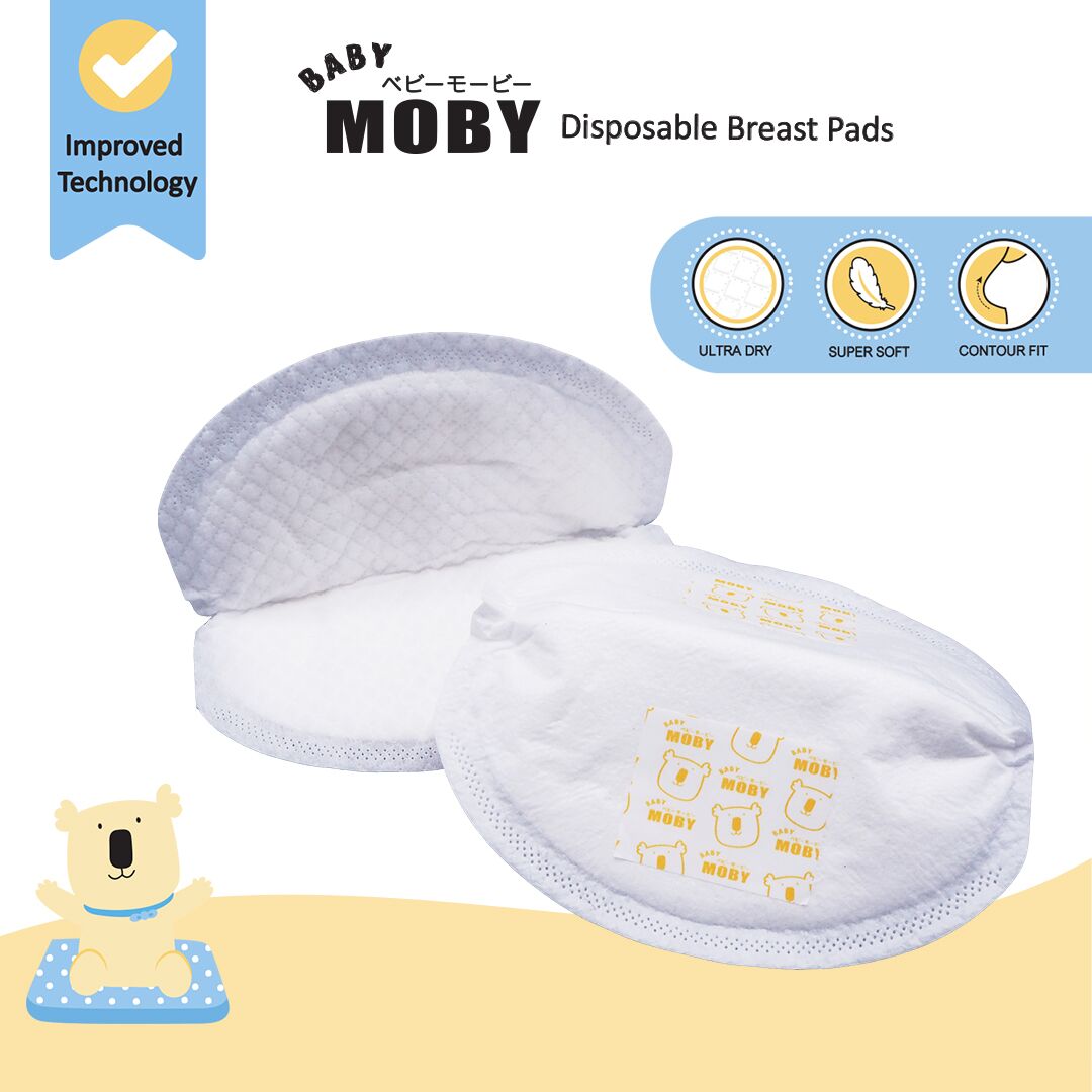 Moby Baby Disposable Breastpads – Urban Essentials Philippines