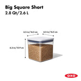 OXO POP Container, Big Square Short 2.8 qt.