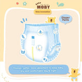 Baby Moby Chlorine Free Diaper Pants (Large Size 9-14kgs) - 40 pcs