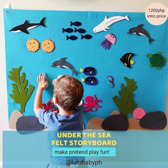 Lulubaby - Under the Sea felt board